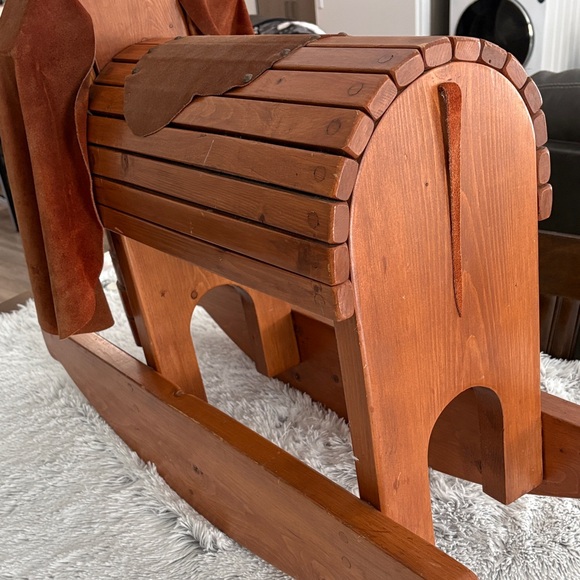 Wooden Elephant Rocking Toy - Picture 9 of 15